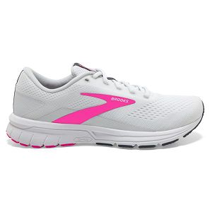 Brooks Signal 3 Womens Road Running Shoes White/Pink/Blue | USA-MSQ837051